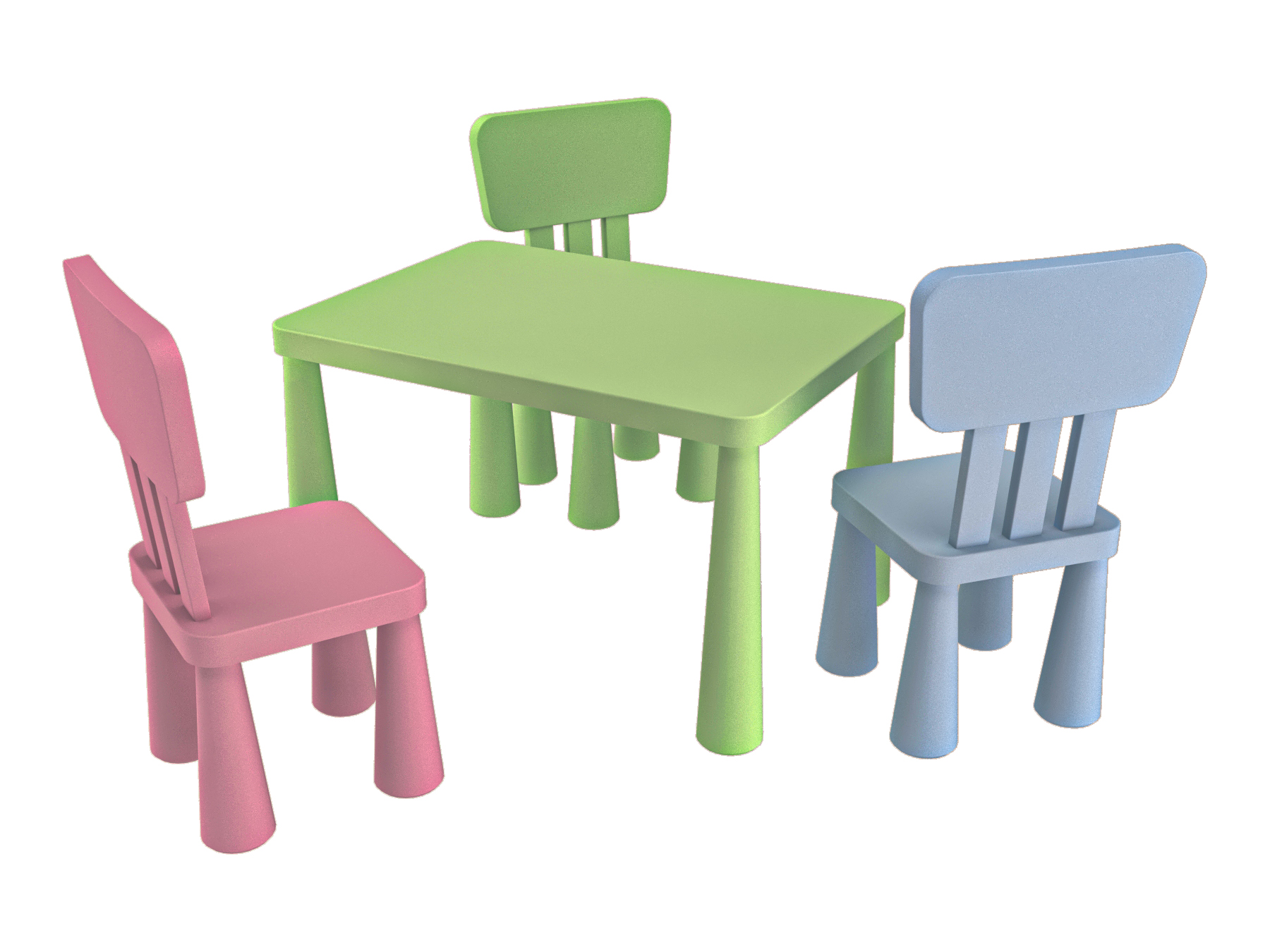 Children's furniture by 3dmodeling | 3DOcean
