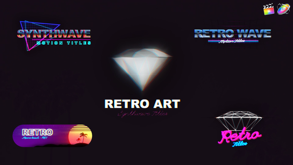 Retro 80s Titles
