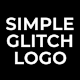 Simple Glitch Logo - VideoHive Item for Sale