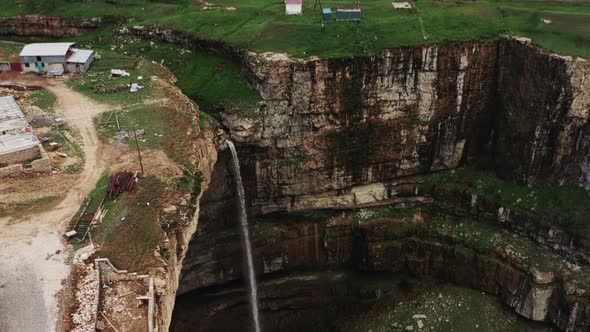 Beautiful View of Tobot Waterfall alt