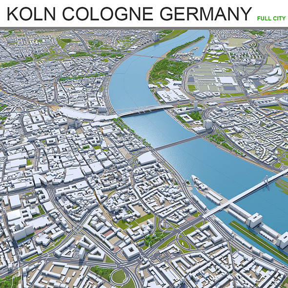 Koln Cologne CityGermany - 3Docean 28698145