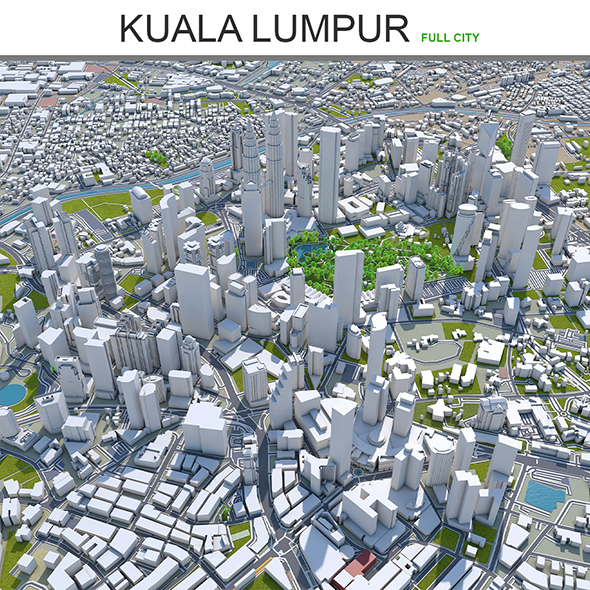 Kuala Lumpur City - 3Docean 27719493