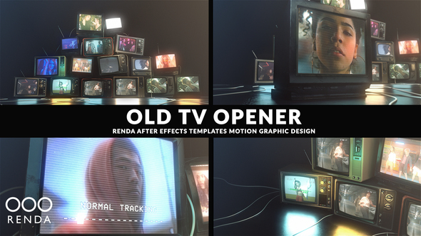 Old TV Retro - VideoHive 33729684
