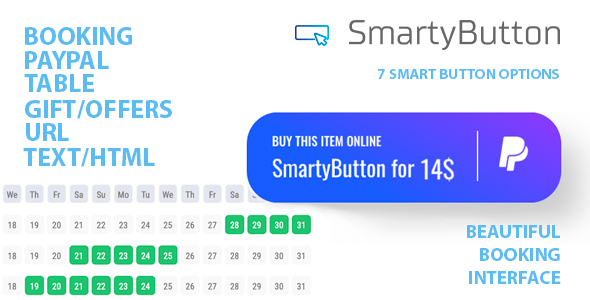 SmartyButton - Multifunctional button for WordPress