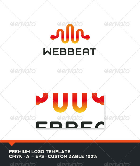 Web Beat Logo Template - Letters Logo Templates