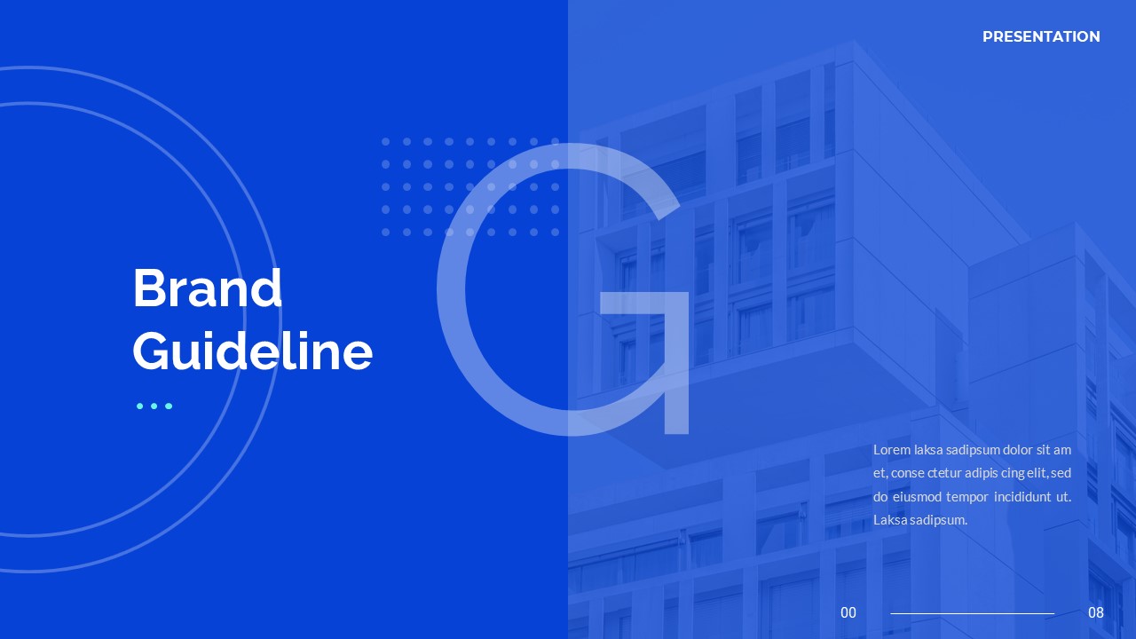 Brand Guideline - Corporation Business Presentation Powerpoint Template ...