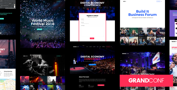 Grand Conference - ThemeForest 19560408