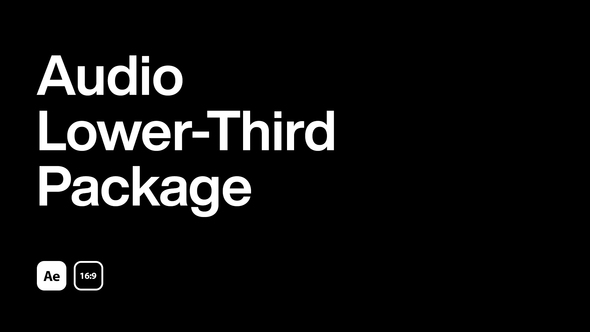 Lower Third Pack - VideoHive 22530956