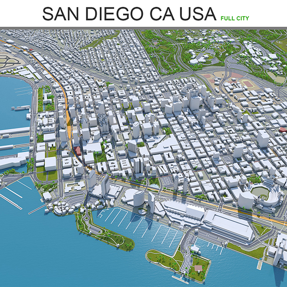 San Diego City - 3Docean 27746656