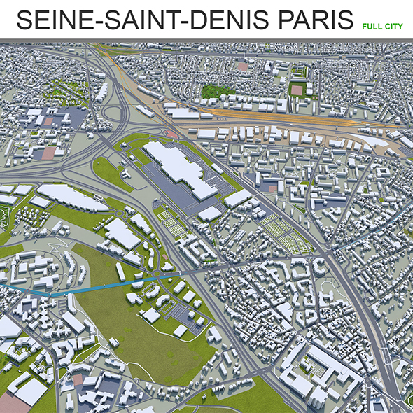 Seine Saint Denis - 3Docean 29586373
