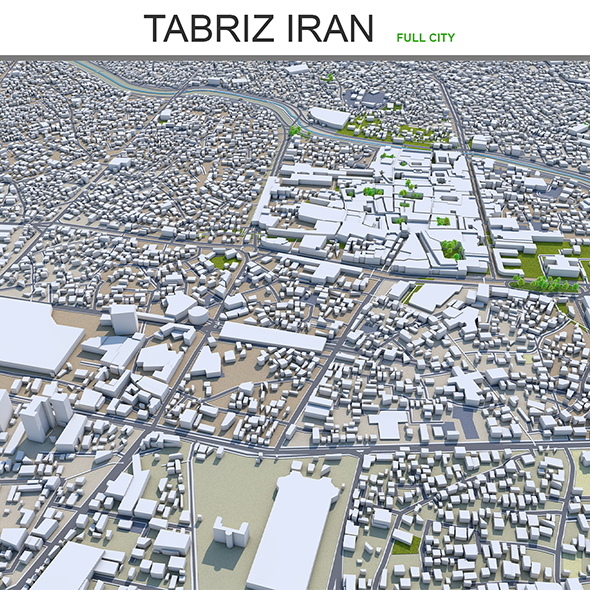 Tabriz City Iran - 3Docean 27749014