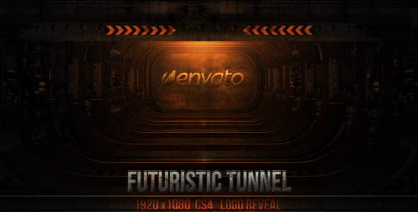 futuristic tunnel reveal