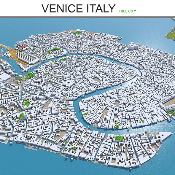 Venice City Italy - 3Docean 27749630