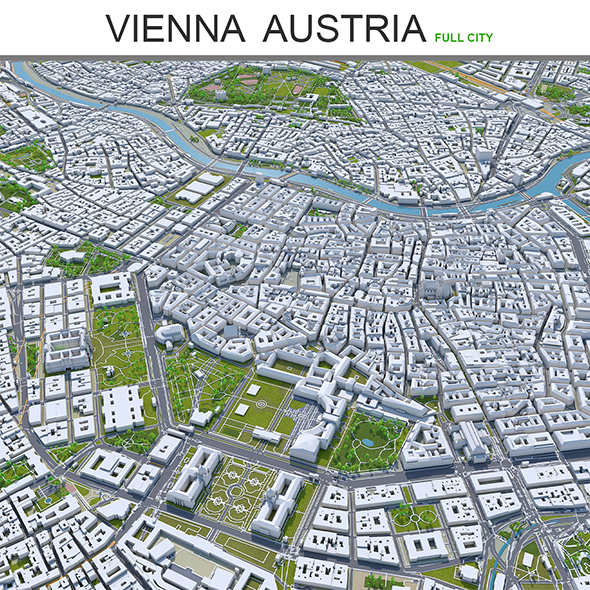 Vienna City Austria - 3Docean 27750081
