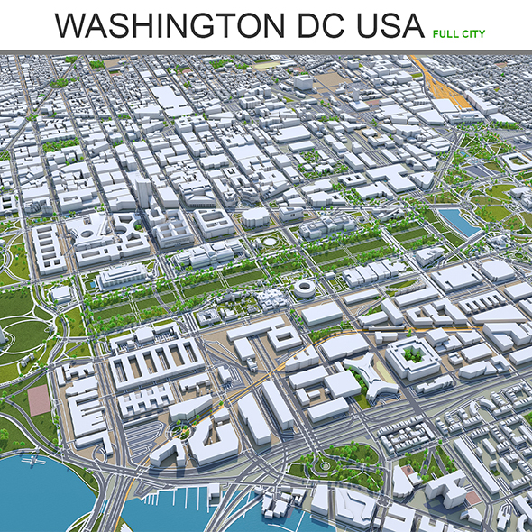 Washington City DC - 3Docean 27750281