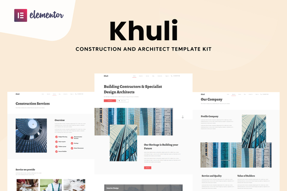 Khuli - ConstructionArchitecture - ThemeForest 33554621