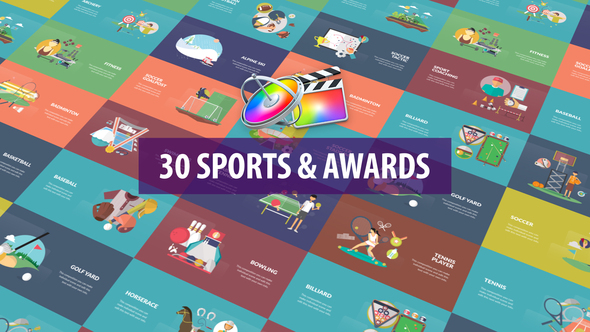 Sport and Awards Animation | Apple Motion & FCPX