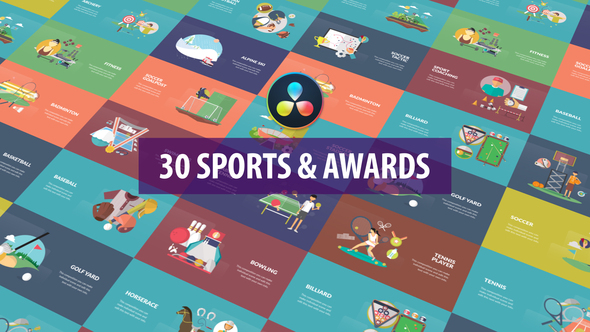 Sport and Awards Animation | DaVinci Resolve