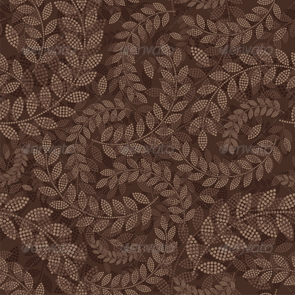 Decorative floral seamless pattern - Backgrounds Decorative