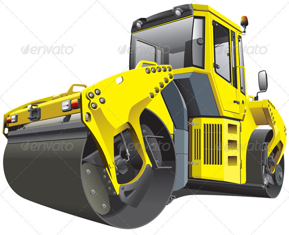 Large Double Roller - Objects Vectors