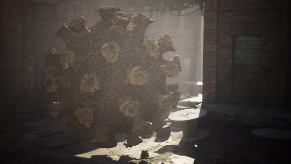 Coronavirus COVID 19 Quarantine on Empty City Streets alt