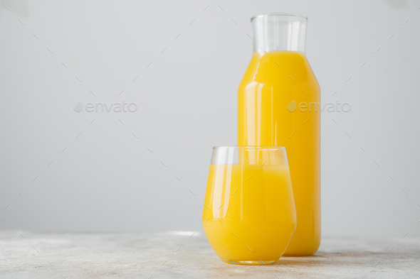 Orange Juice Containers