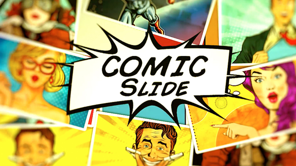 Comic Slide - Premiere Pro