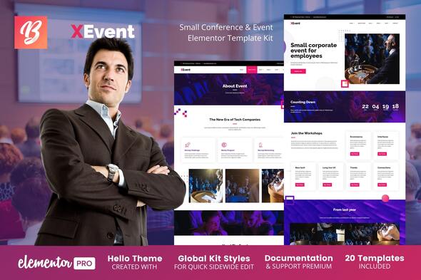 XEvent - Small - ThemeForest 33784408