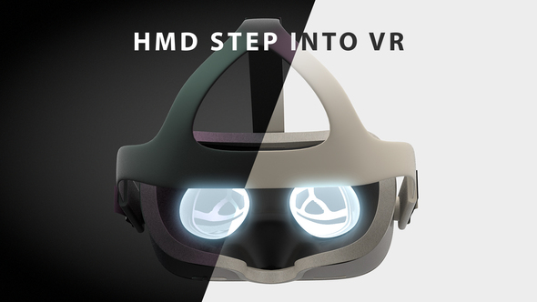 Virtual Reality Quest HMD Step Into VR