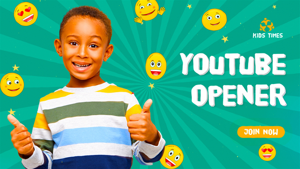 Kids Channel Opener | MOGRT