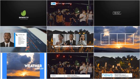 Broadcast Pack - VideoHive 33787742