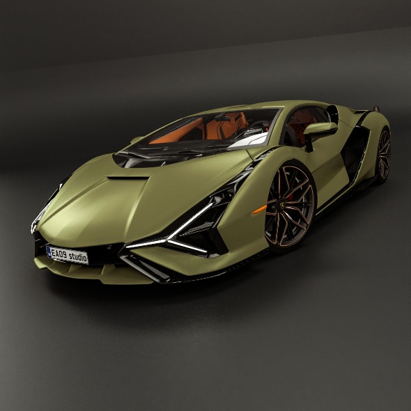 Lamborghini Sian 2021 - 3Docean 33791951