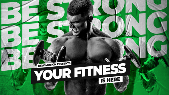 Powerful Bodybuilding Fitness - VideoHive 33791993