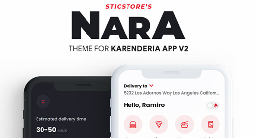 Nara theme for Karenderia App