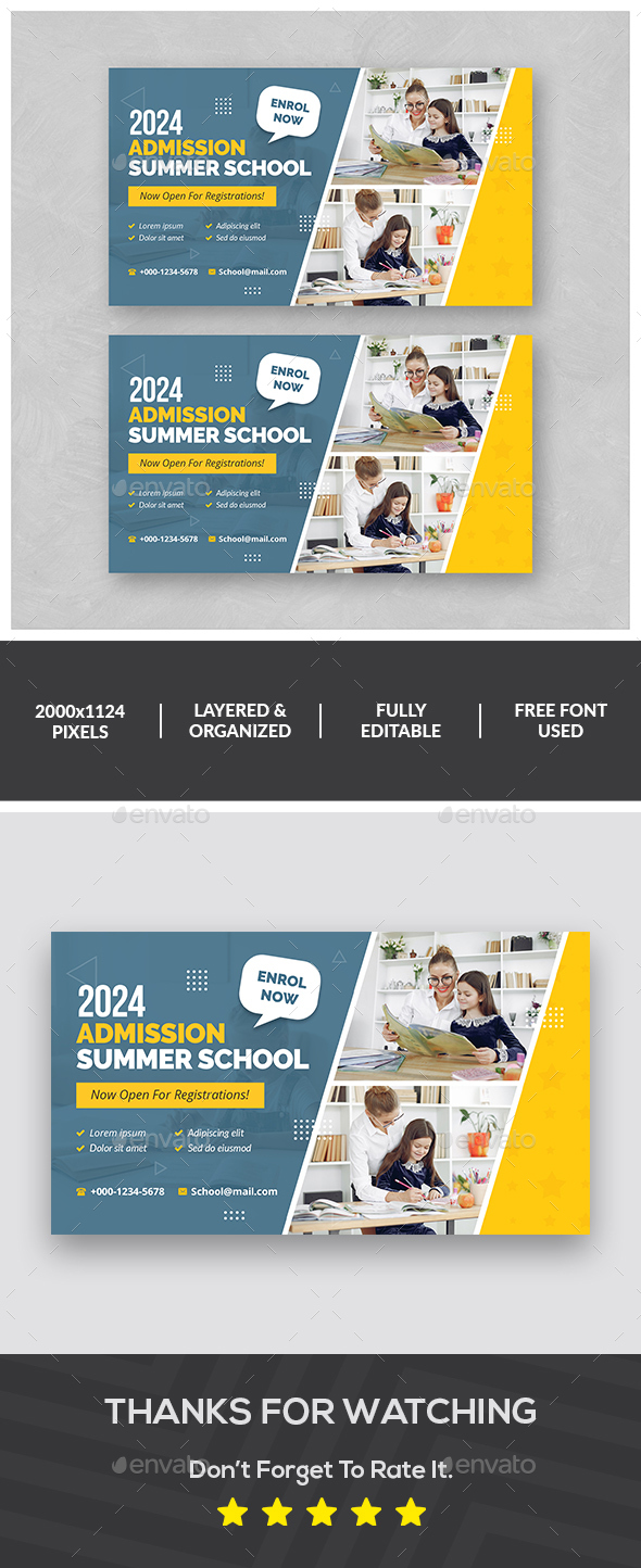 School Education Web Banner