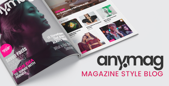 Anymag - Magazine - ThemeForest 28367282
