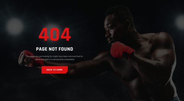 Boxernia ? Boxing School & Martial Arts Elementor Template Kit