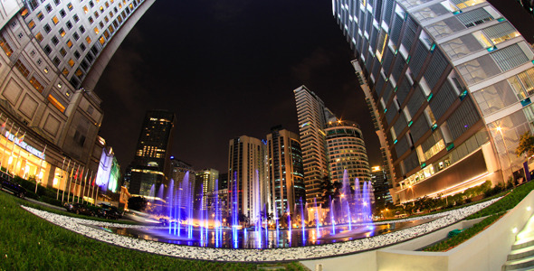 Modern City Fountains