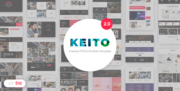Keito - Creative - ThemeForest 23221963