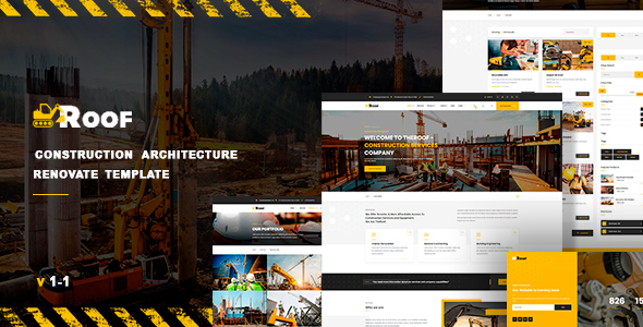 TheRoof - Construction - ThemeForest 32542522