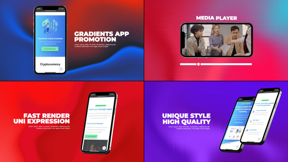 Gradients App Promo