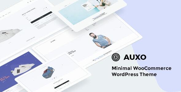 Auxo - Minimal - ThemeForest 25340538