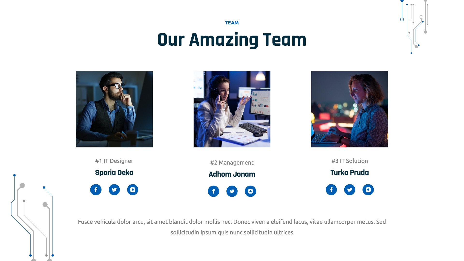 Bistech - Technology & IT Solution Keynote Template, Presentation Templates