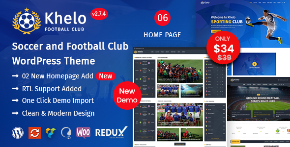 Khelo - SoccerSports - ThemeForest 23889382
