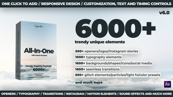 6000- Graphics Pack - VideoHive 24321544