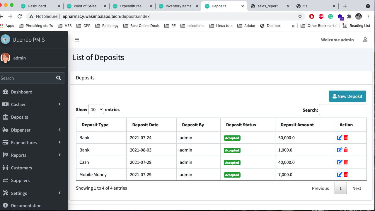 Pharmacy Management System by njunwa1 | CodeCanyon