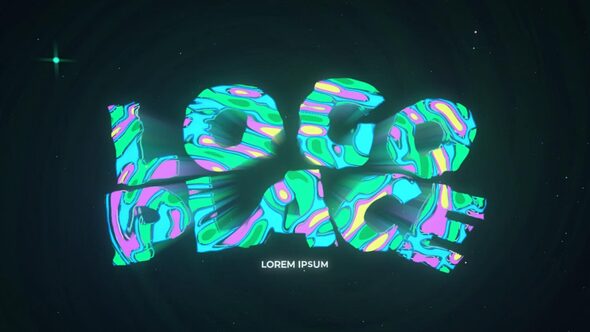 Psychedelic Opener LogoTitle - VideoHive 33854617