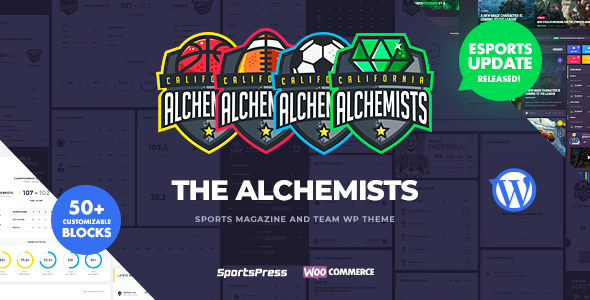 Alchemists - Sports - ThemeForest 20256220