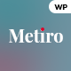 Metiro - Business Consulting WordPress Theme