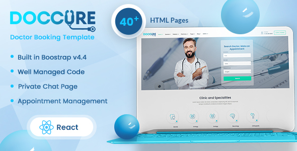 Doccure - Doctor - ThemeForest 28678319